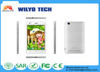 WI6 الأبيض 5 بوصة شاشة الهواتف الذكية MT6582 رباعي النواة WCDMA 3G الروبوت